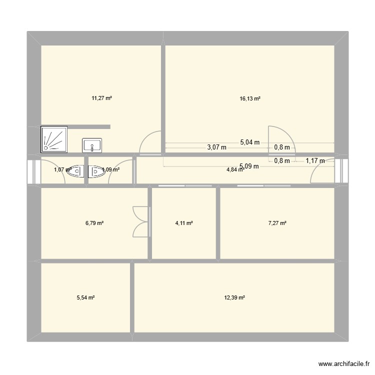Cuisine ext&eacute;rieure V01. Plan de 0 pièce et 0 m2