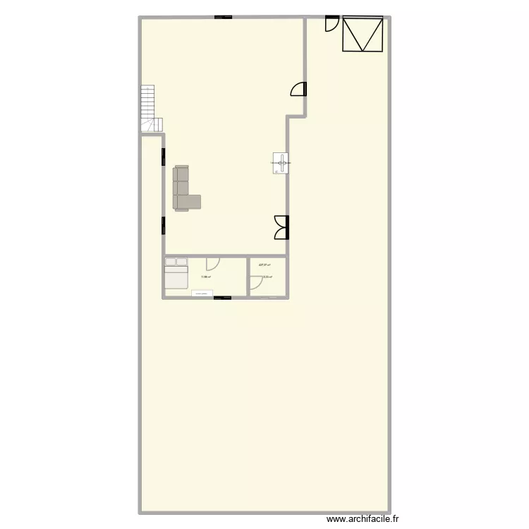 MA MAISON. Plan de 3 Pièces et 468 m² MA MAISON. Plan de 3 Pièces et 468 m²
