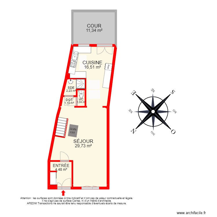 BI 20161 - . Plan de 33 pièces et 150 m2