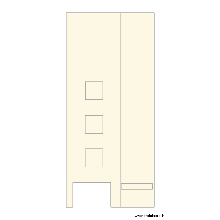 Façade Cabinet. Plan de 0 pièce et 0 m2