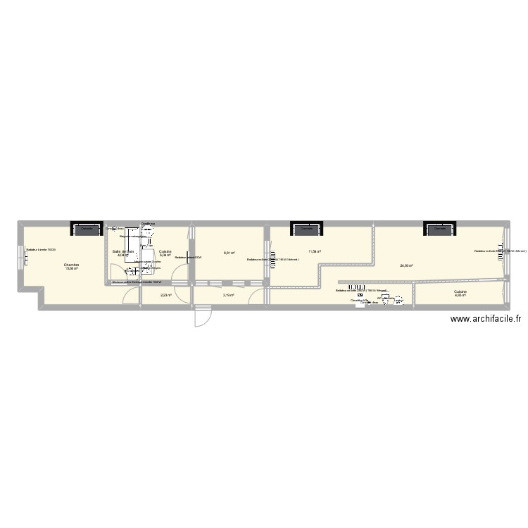 10CHANMIR-1A_APRES. Plan de 9 pièces et 81 m2
