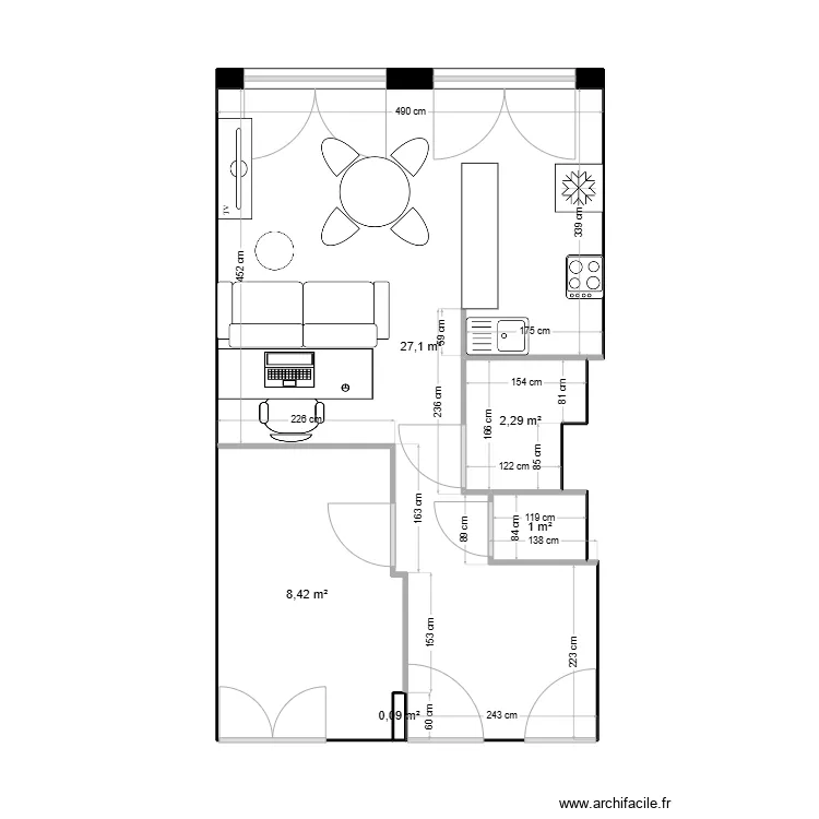 PLAN CLAIRE . Plan de 