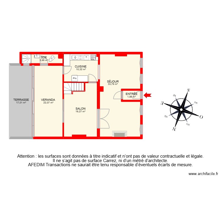 BI 29691. Plan de 31 pièces et 269 m2