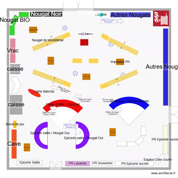 Boutique Est_modèle2025 V0. Plan de Boutique Est_modèle2025 V0. Plan de