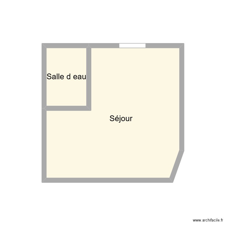 2411 DUBOIS. Plan de 2 pièces et 9 m2