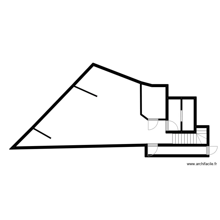 sous sol les caprices de chatou. Plan de 5 Pièces et 63 m² sous sol les caprices de chatou. Plan de 5 Pièces et 63 m²