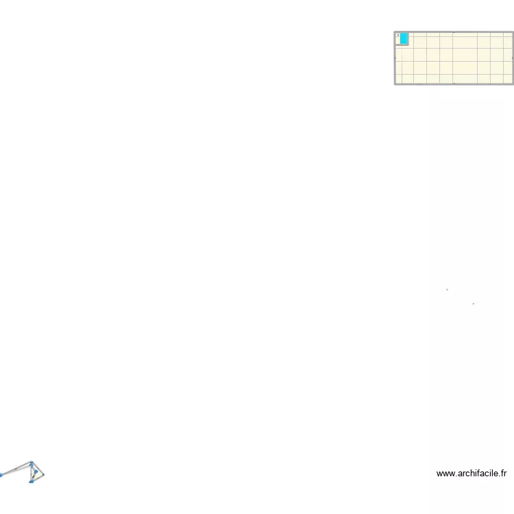 MAISON. Plan de 6  et 14327 m²