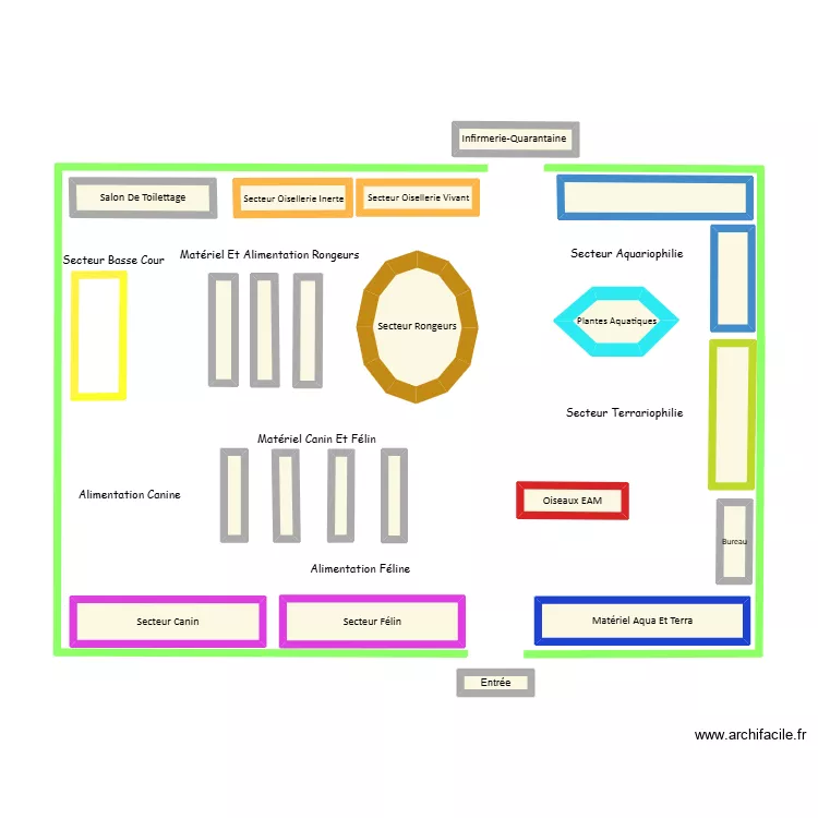 PLAN GAMM VERT. Plan de 23  et 24 m²