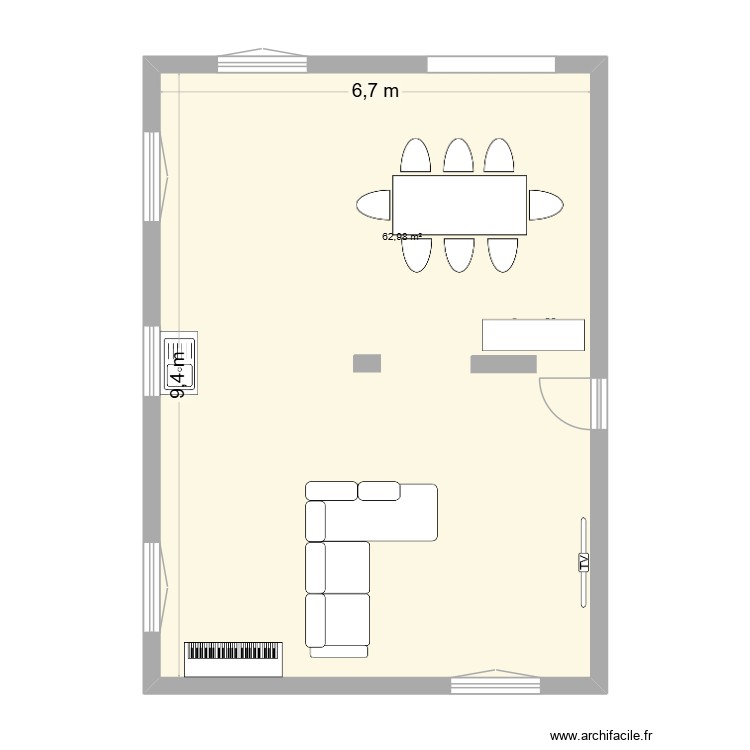 Projet Mamirolle. Plan de 0 pièce et 0 m2