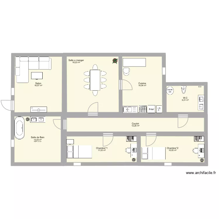 Plan projet: Dartois. Plan de 8 et 103 m² Plan projet: Dartois. Plan de 8 et 103 m²