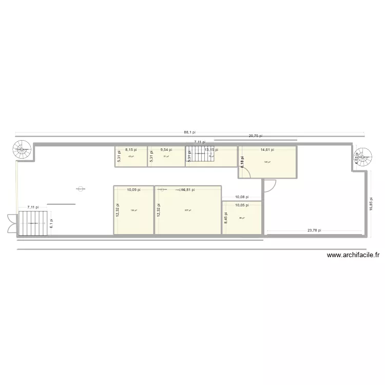 plan 2. Plan de 