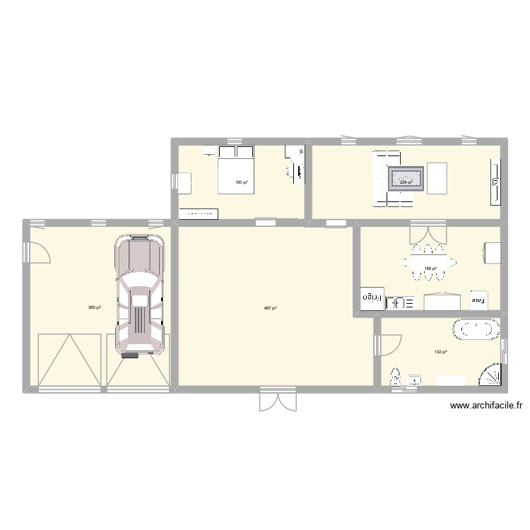 test. Plan de 0 pièce et 0 m2