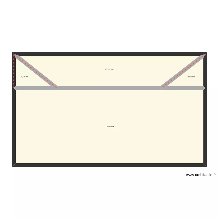 PLAN INSPIRE 1. Plan de 4 pièces et 102 m²
