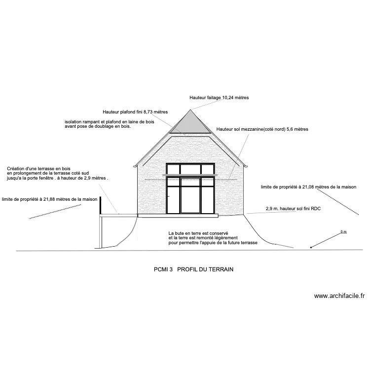 SUD PLAN NOIR ET BLANC. Plan de 