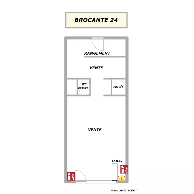 BROCANTE 24. Plan de BROCANTE 24. Plan de