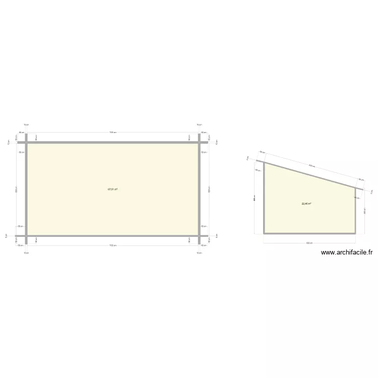 dock betikure. Plan de 