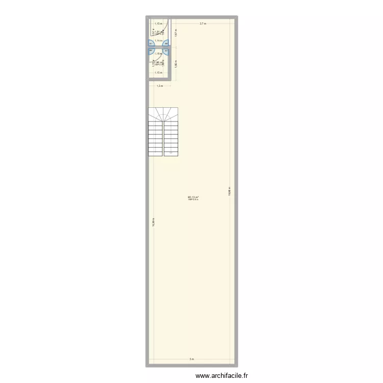 NINO. Plan de 3  et 99 m²