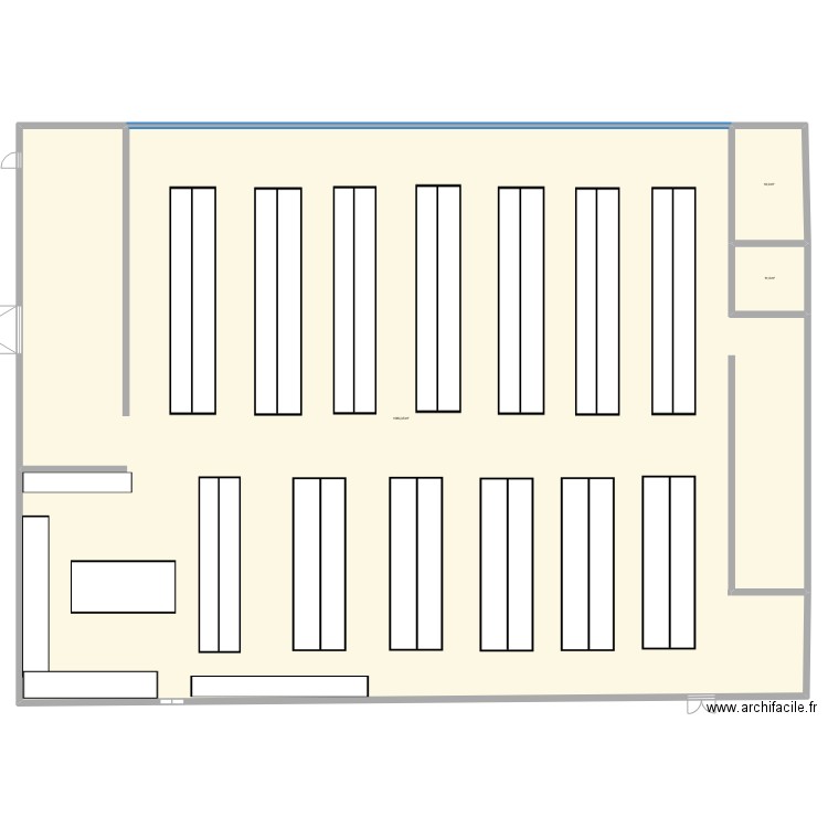 JMT . Plan de 3 pièces et 1115 m2