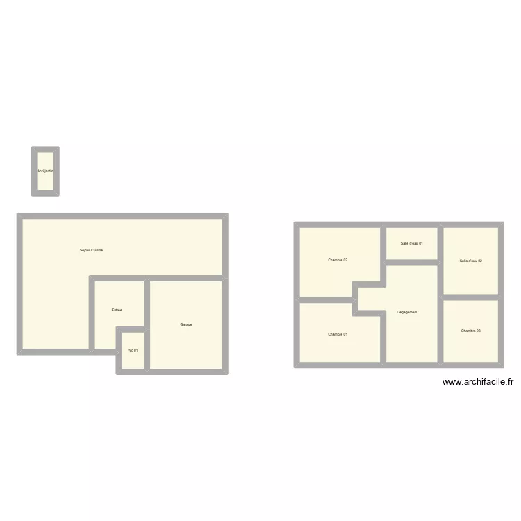 350602751. Plan de 11  et 134 m²