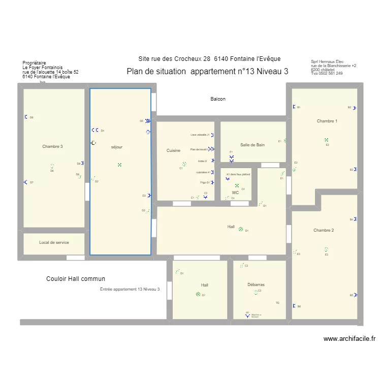 FONTAINE APPAT 13 A. Plan de 9 et 137 m² FONTAINE APPAT 13 A. Plan de 9 et 137 m²