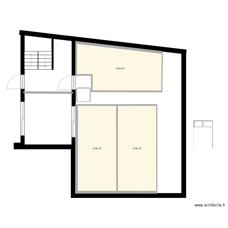 2èm D Chambres Bis. Plan de 0 pièce et 0 m2