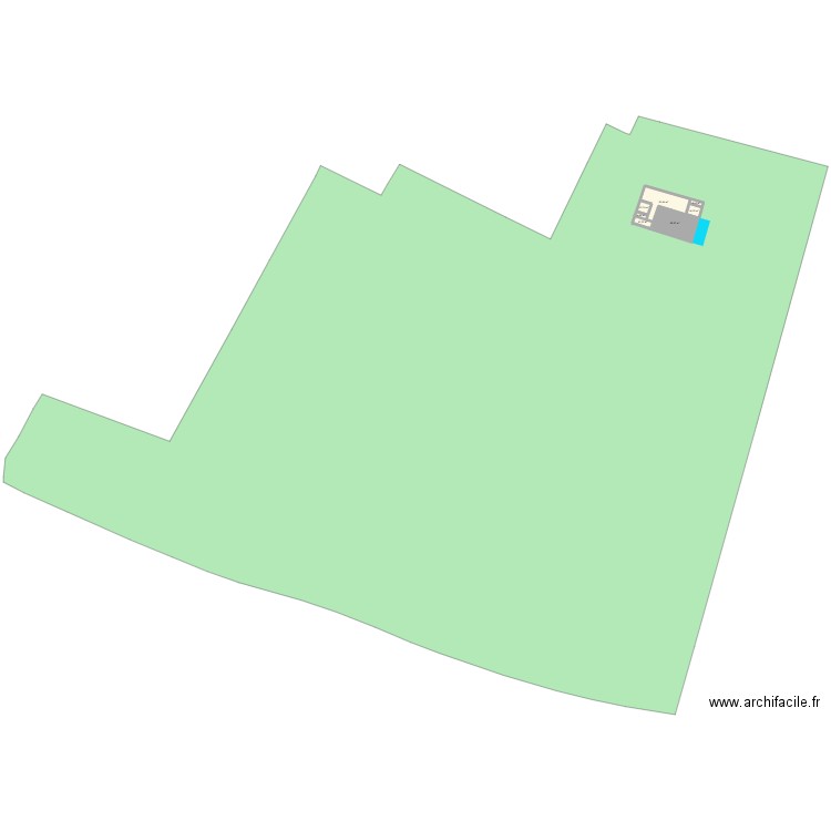 moriani. Plan de 7 pièces et 232 m2