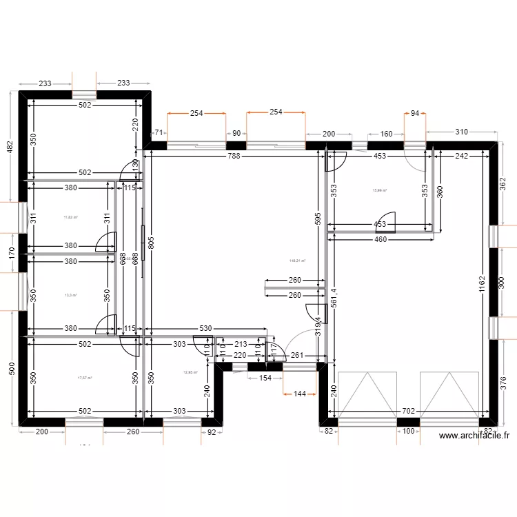 PLAN MAISON intérieur 01/07. Plan de PLAN MAISON intérieur 01/07. Plan de