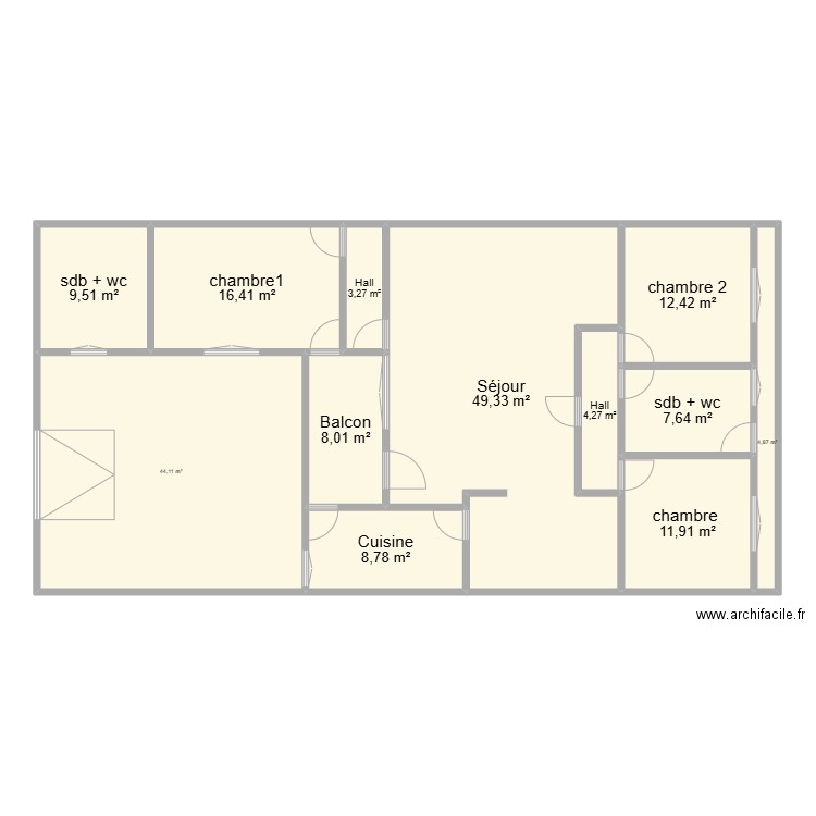 QUARTIER LABASE. Plan de 12 pièces et 181 m2