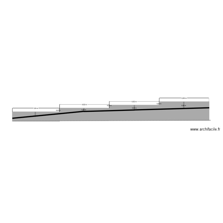 mur enceinte. Plan de 0 pièce et 0 m2