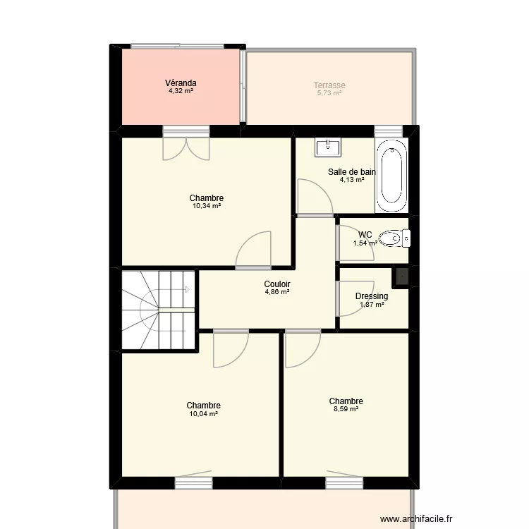 calvet malons. Plan de 16  et 125 m²