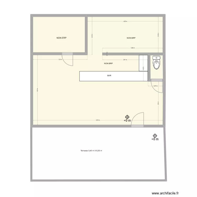 AMA. Plan de 3 et 56 m² AMA. Plan de 3 et 56 m²