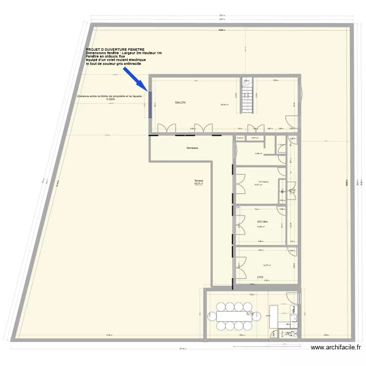 Plan de masse pool house. Plan de 13 et 680 m² Plan de masse pool house. Plan de 13 et 680 m²