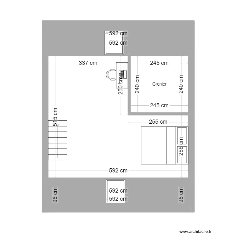 Sombreffe, chauss&eacute;e de Nivelles 149. Plan de 