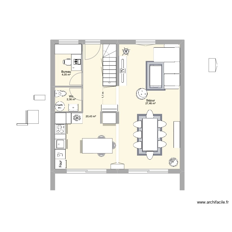 Maison Projet 23. Plan de 0 pièce et 0 m2