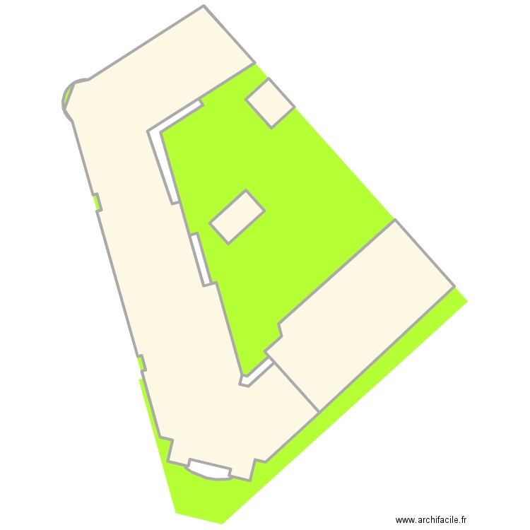plan résidence Corbeil Essonnes. Plan de 8 pièces et 2048 m2