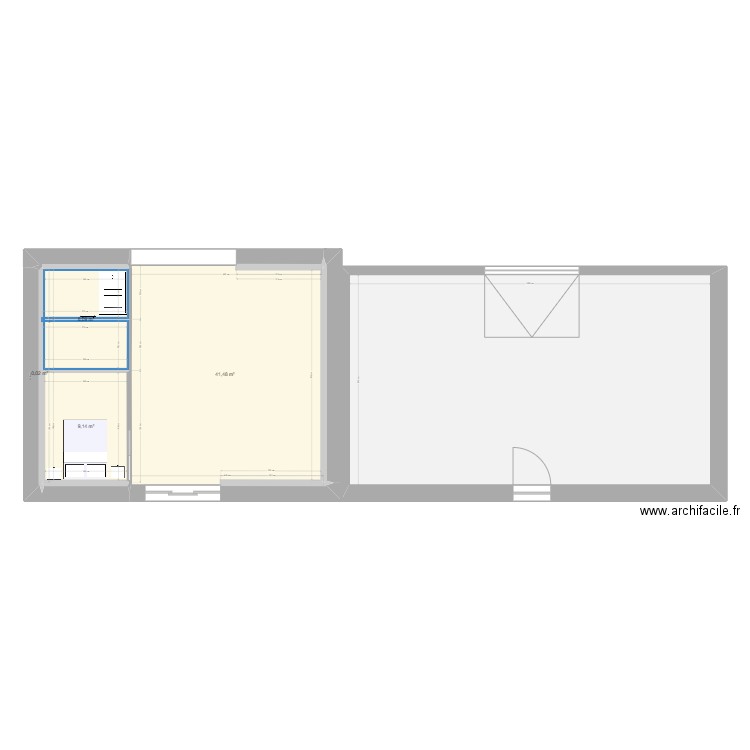 projet maison jo villandry. Plan de 7 pièces et 263 m2