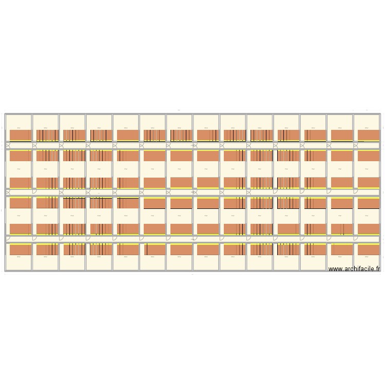Projet Case Gestante CI Montagney. Plan de 0 pièce et 0 m2