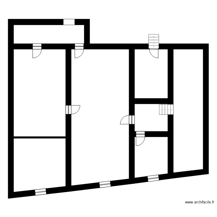ABI. Plan de 33 pièces et 758 m2
