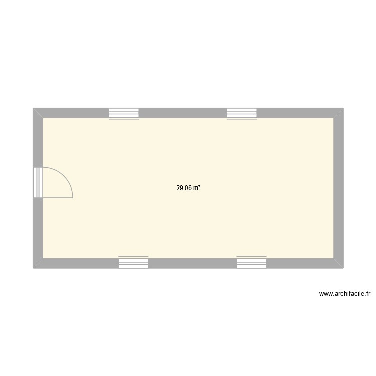 Le Tronquay - Premier etage. Plan de 0 pièce et 0 m2