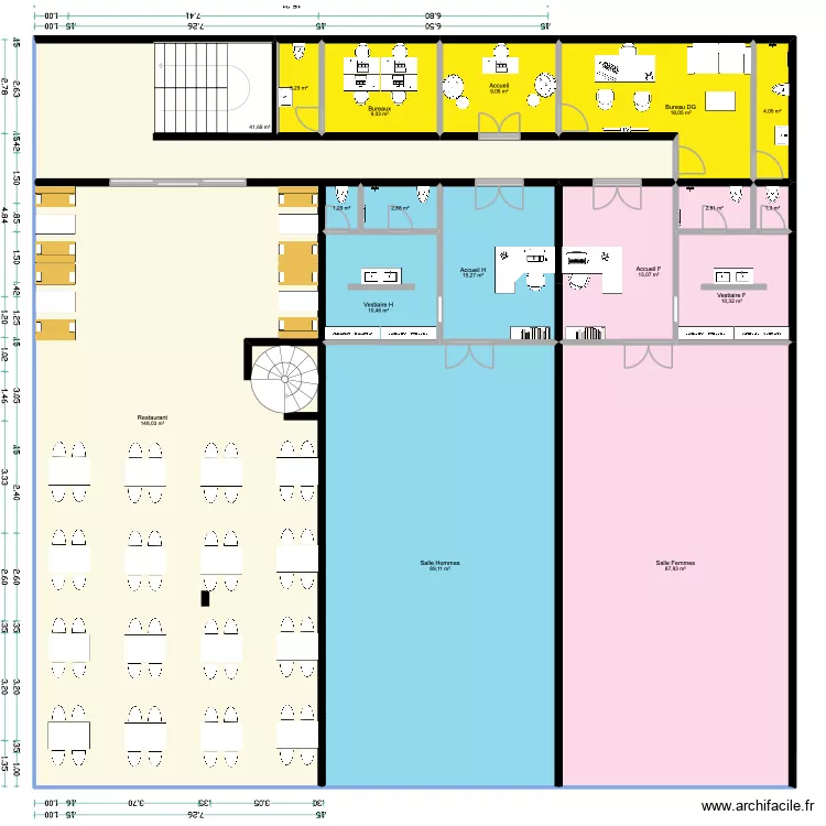 Khoule Saint louis. Plan de 