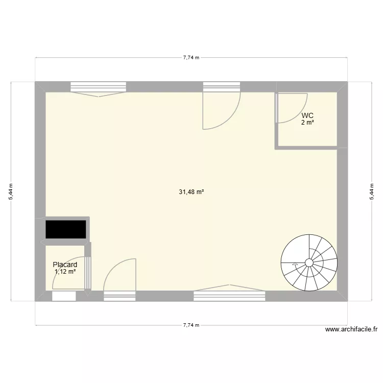 FREJUS LOCAL DROITE. Plan de FREJUS LOCAL DROITE. Plan de