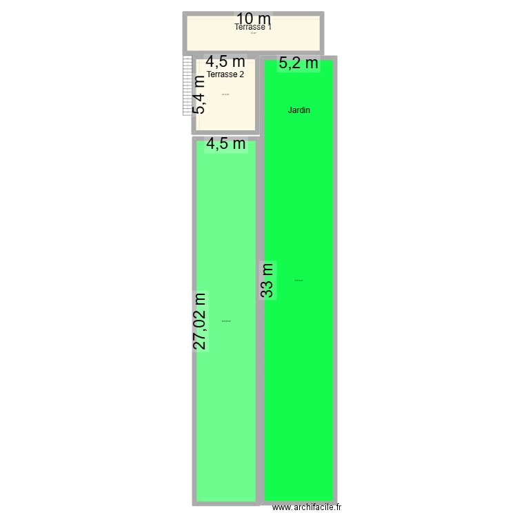 IKOAB 5. Plan de 4 pièces et 344 m2