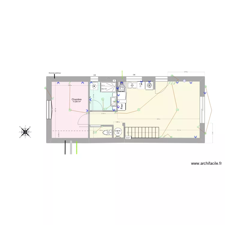 Plan ext Langeot 4. Plan de 