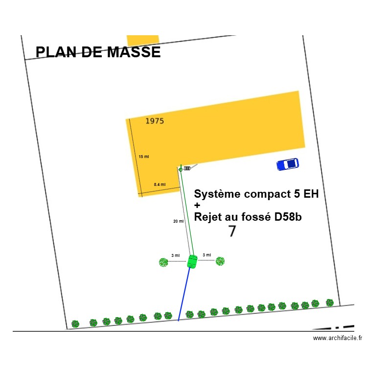 Benazet. Plan de 0 pièce et 0 m2