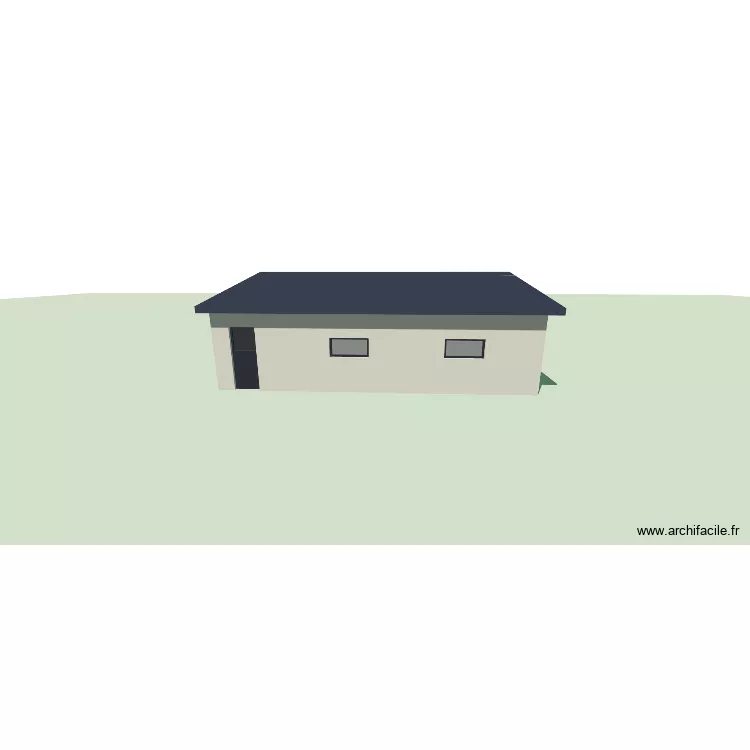 Bati 2. Plan de 1 Pièce et 43 m² Bati 2. Plan de 1 Pièce et 43 m²