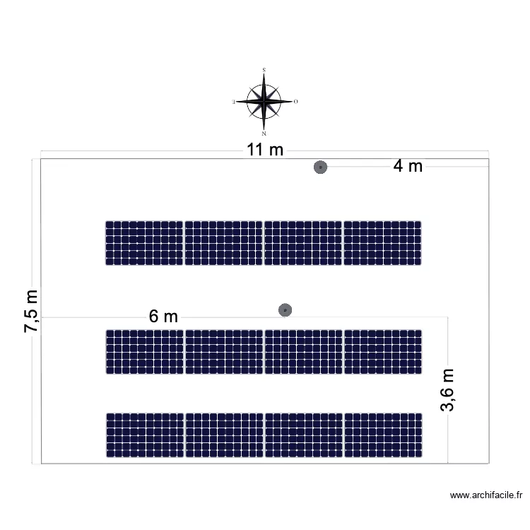 MAISON KHARMAZ. Plan de 