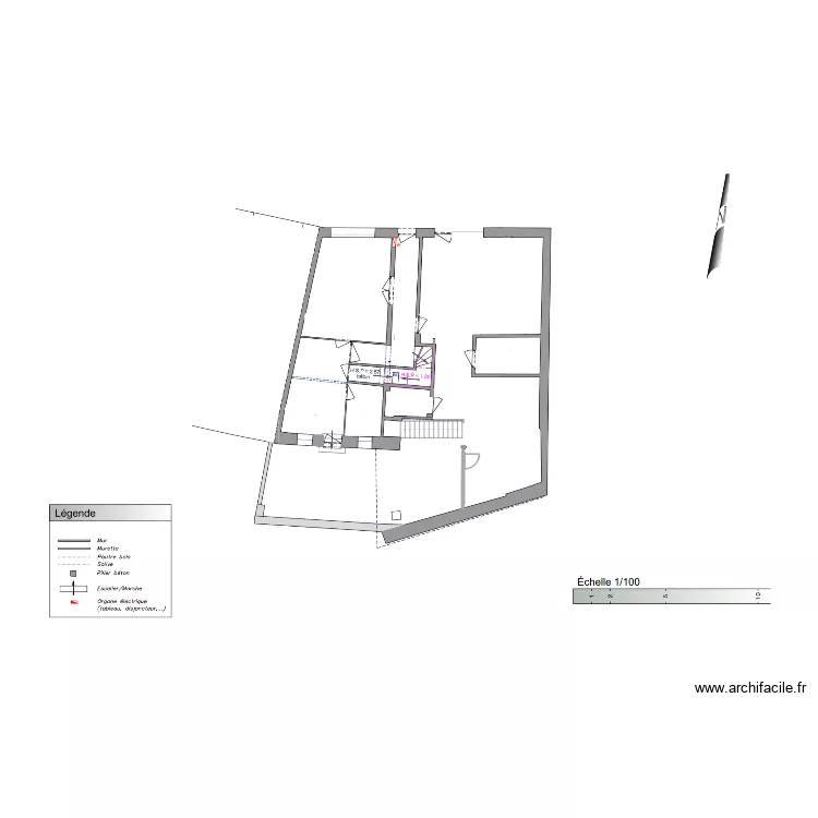 plan vierge. Plan de 