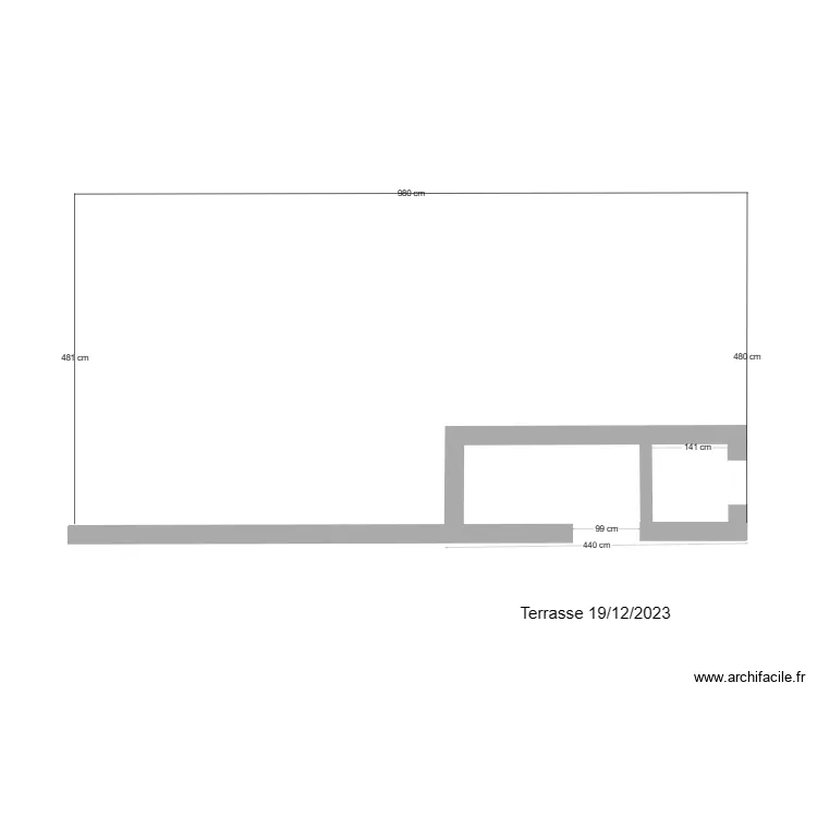 Herinnes-Terrasse 19-12-2023. Plan de Herinnes-Terrasse 19-12-2023. Plan de