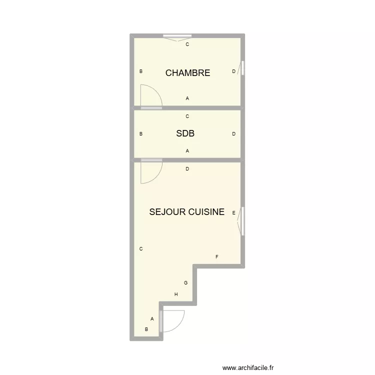 1 ETAGE PROMENADE PLOMB. Plan de 1 ETAGE PROMENADE PLOMB. Plan de