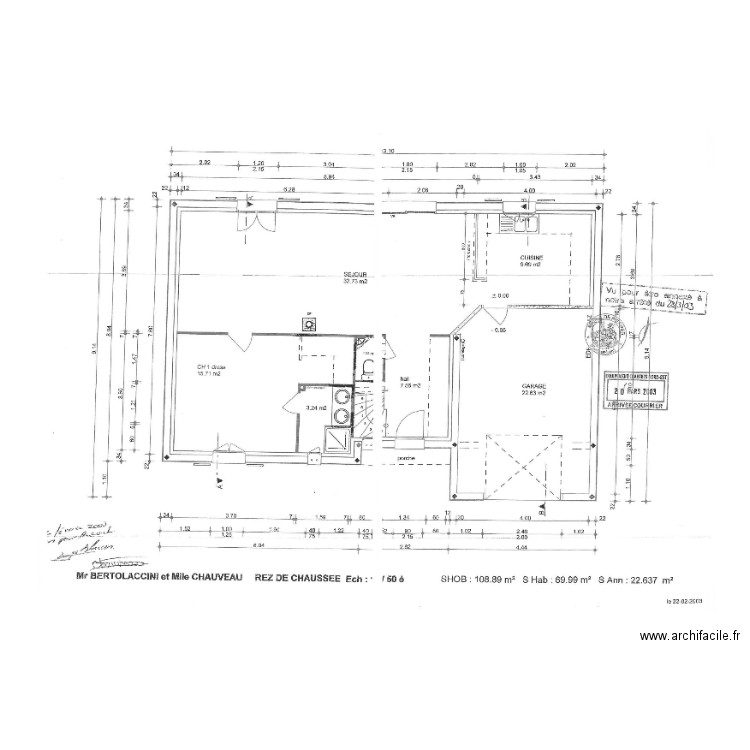 essai. Plan de 0 pièce et 0 m2
